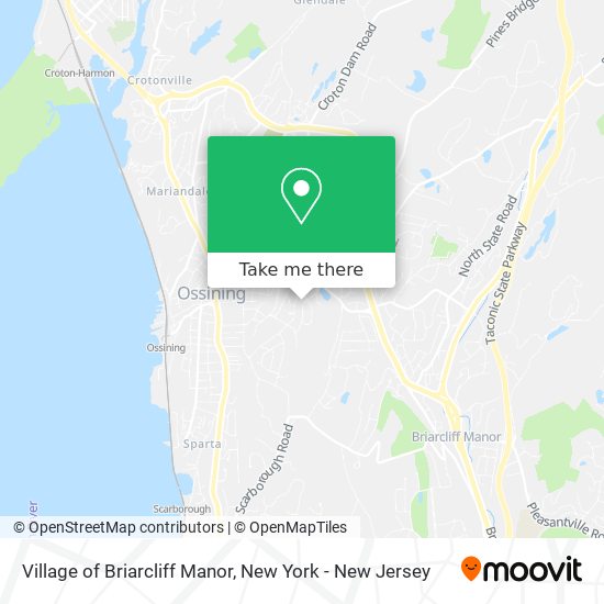 Village of Briarcliff Manor map