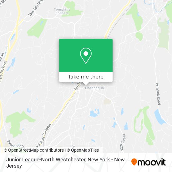 Mapa de Junior League-North Westchester