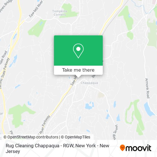 Mapa de Rug Cleaning Chappaqua - RGW