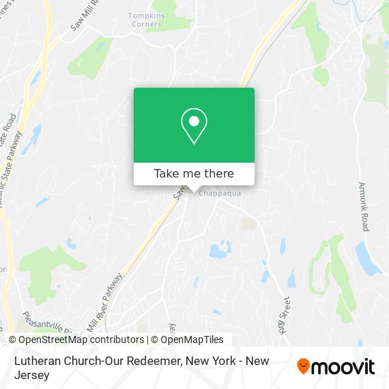 Lutheran Church-Our Redeemer map