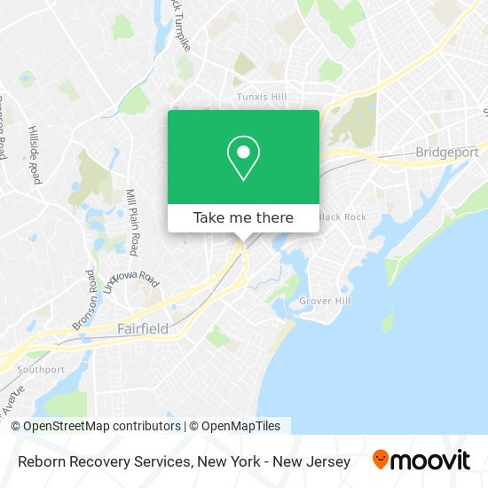 Reborn Recovery Services map