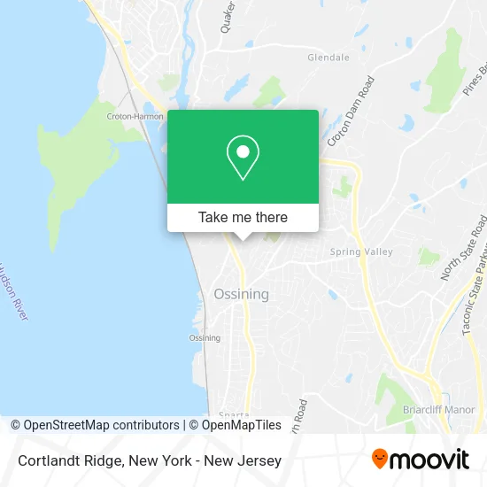 Cortlandt Ridge map
