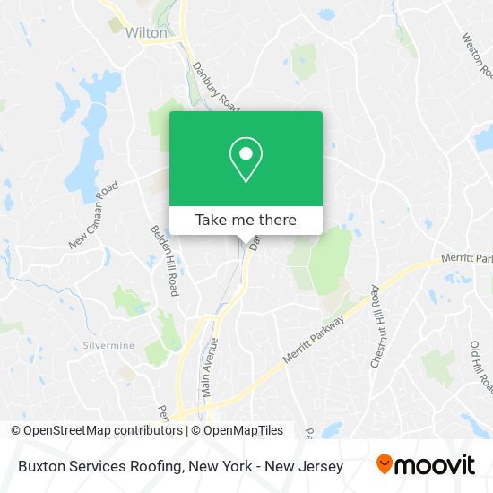 Buxton Services Roofing map