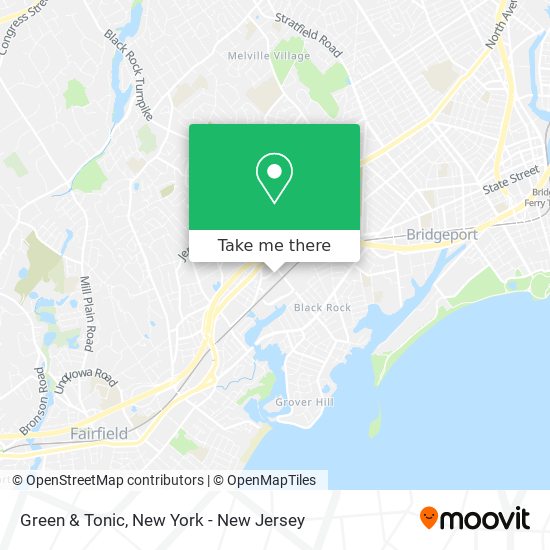 Green & Tonic map