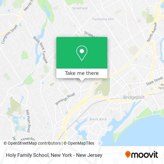 Mapa de Holy Family School