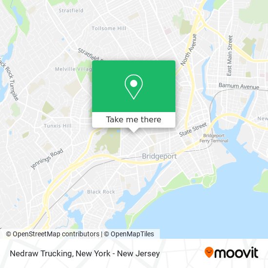 Nedraw Trucking map