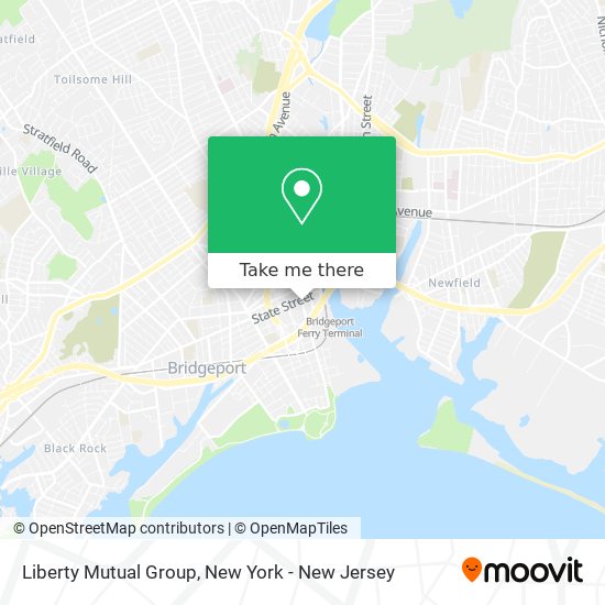 Liberty Mutual Group map