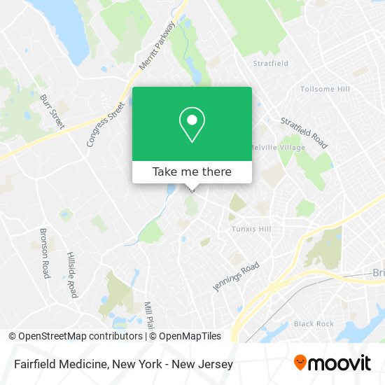Mapa de Fairfield Medicine