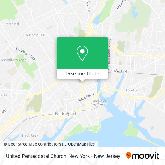 Mapa de United Pentecostal Church