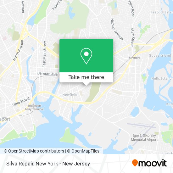 Silva Repair map
