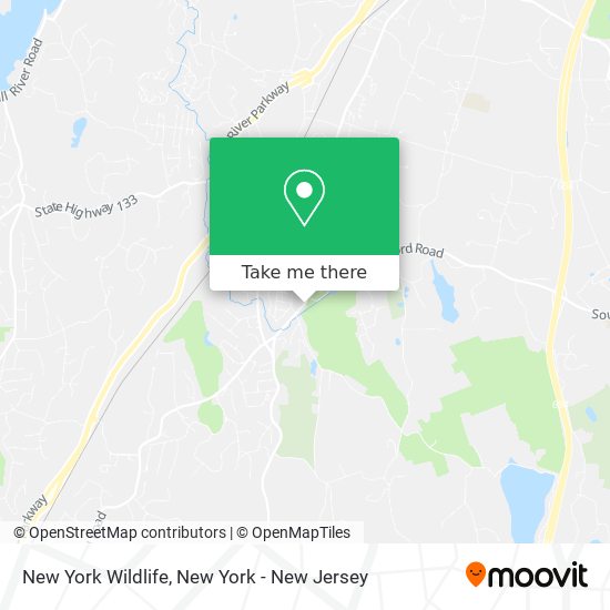 New York Wildlife map