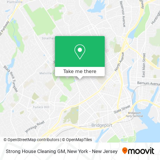 Strong House Cleaning GM map