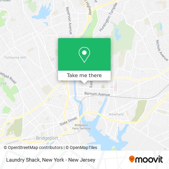 Mapa de Laundry Shack