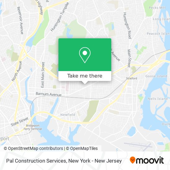 Pal Construction Services map