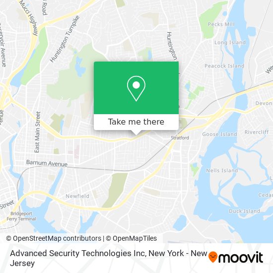 Advanced Security Technologies Inc map