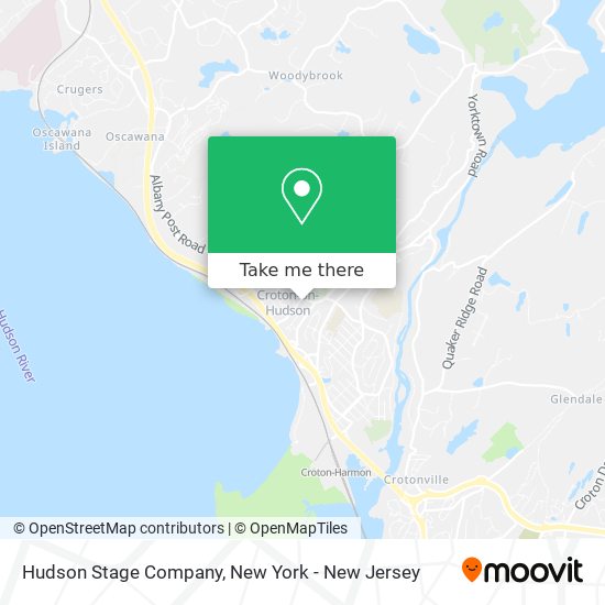 Mapa de Hudson Stage Company