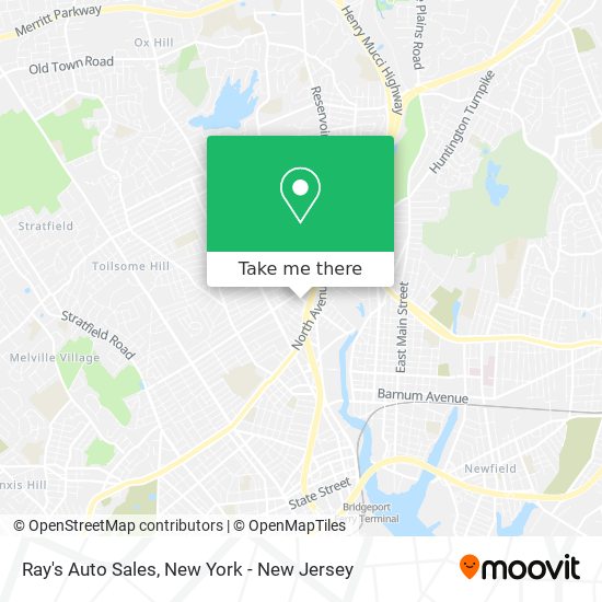 Ray's Auto Sales map