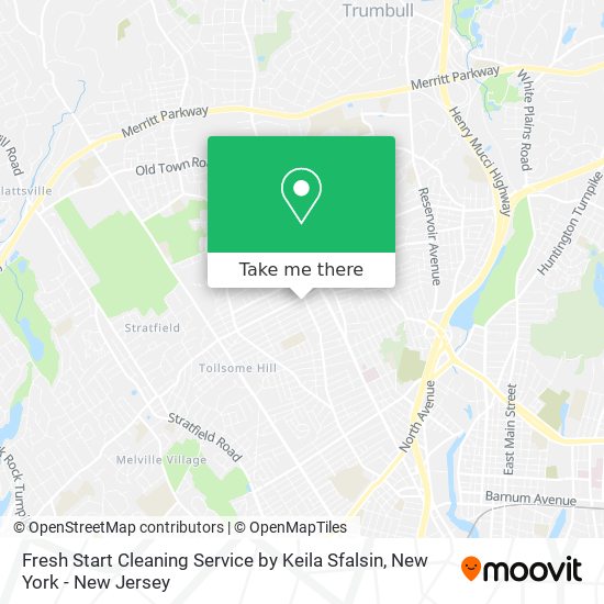Fresh Start Cleaning Service by Keila Sfalsin map