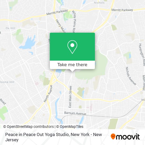 Peace in Peace Out Yoga Studio map