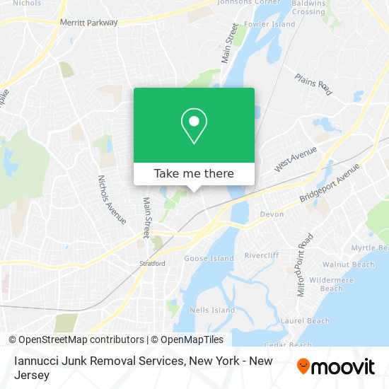 Iannucci Junk Removal Services map