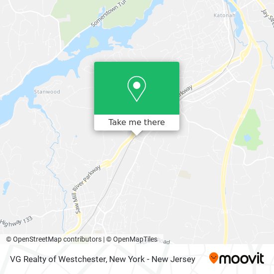 VG Realty of Westchester map