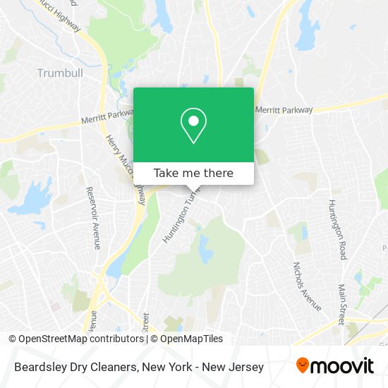 Beardsley Dry Cleaners map
