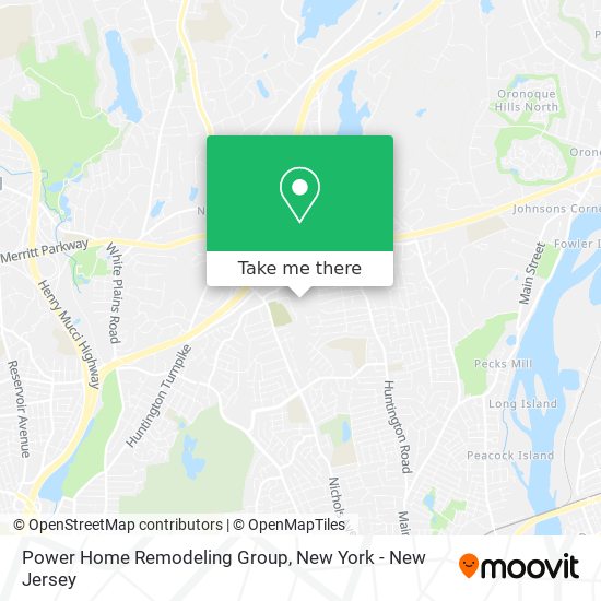 Mapa de Power Home Remodeling Group