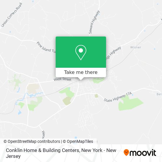 Conklin Home & Building Centers map