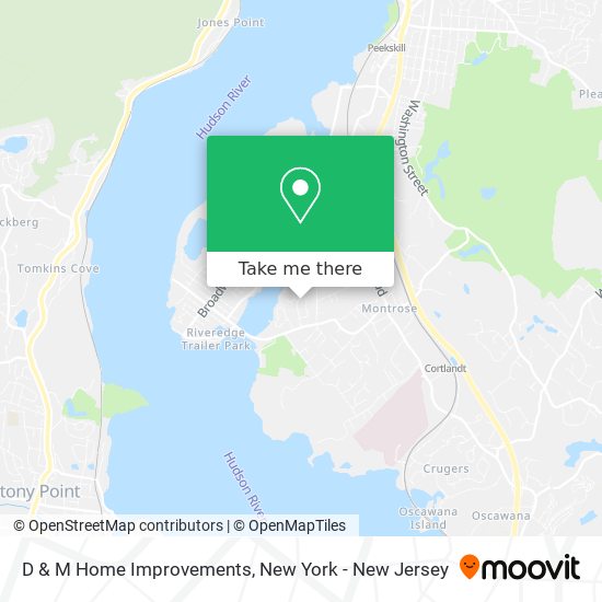 D & M Home Improvements map