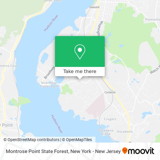 Mapa de Montrose Point State Forest