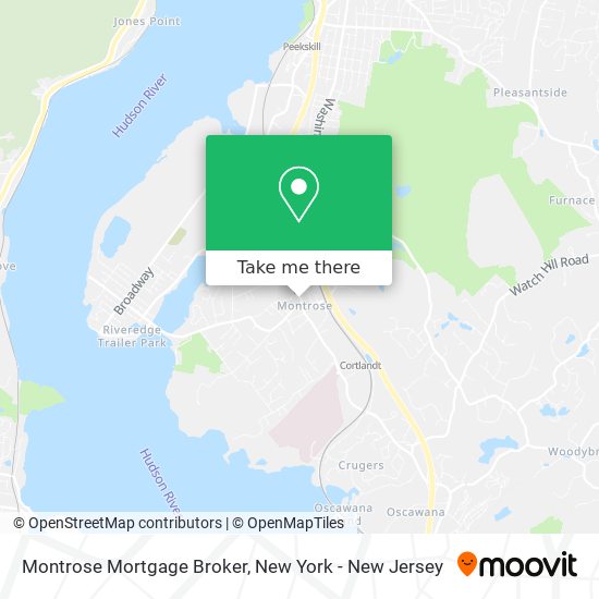 Montrose Mortgage Broker map