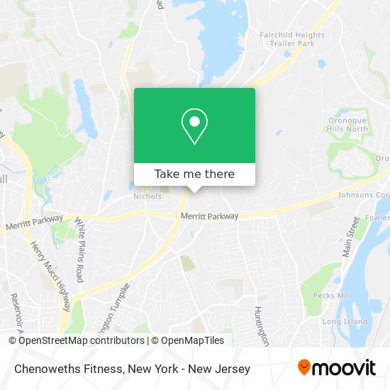 Mapa de Chenoweths Fitness