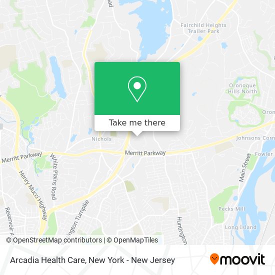 Arcadia Health Care map