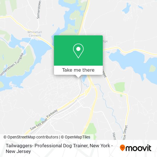Tailwaggers- Professional Dog Trainer map