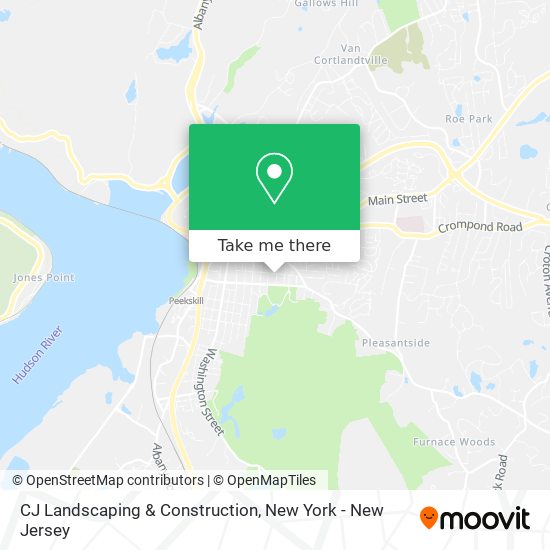 Mapa de CJ Landscaping & Construction