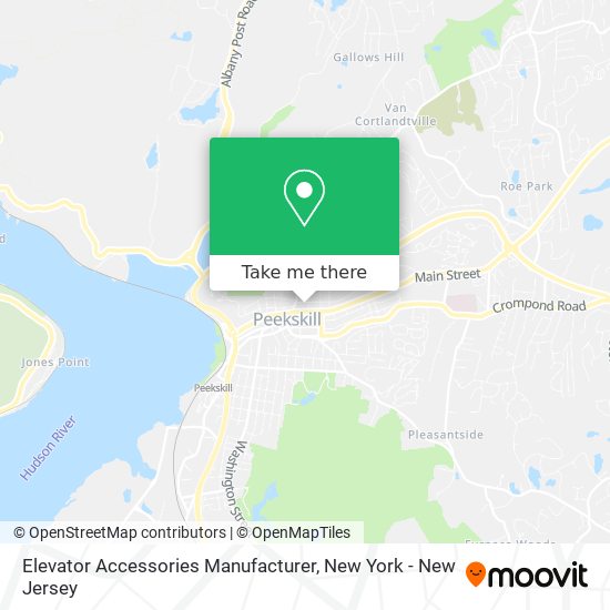 Elevator Accessories Manufacturer map