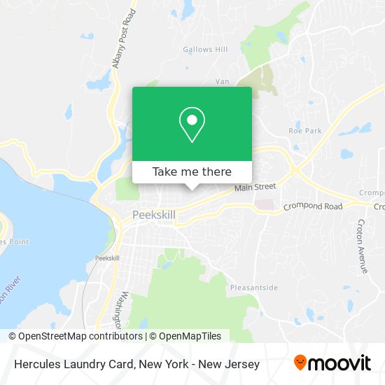 Hercules Laundry Card map