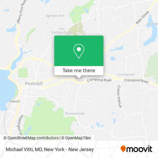 Michael Vitti, MD map