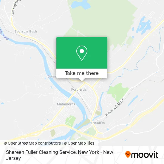 Shereen Fuller Cleaning Service map