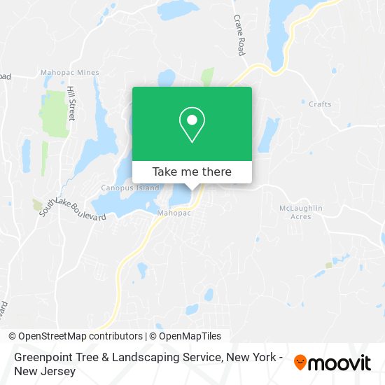 Greenpoint Tree & Landscaping Service map