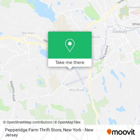 Pepperidge Farm Thrift Store map