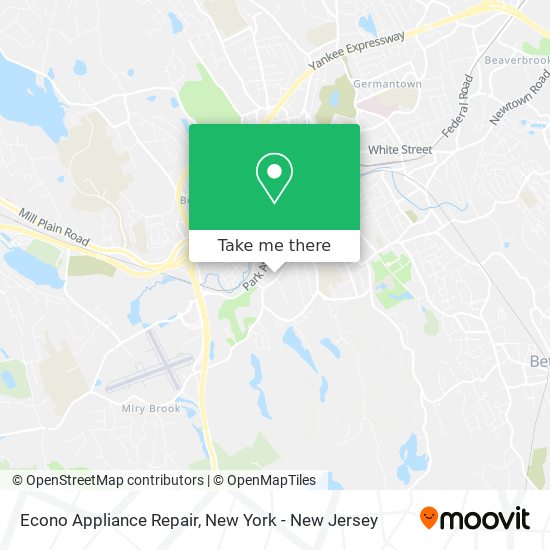 Econo Appliance Repair map