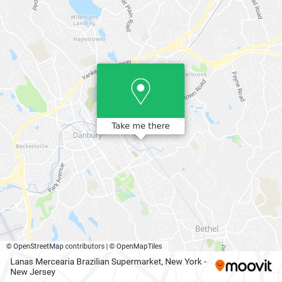 Mapa de Lanas Mercearia Brazilian Supermarket