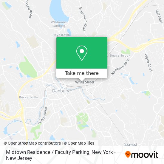 Midtown Residence / Faculty Parking map