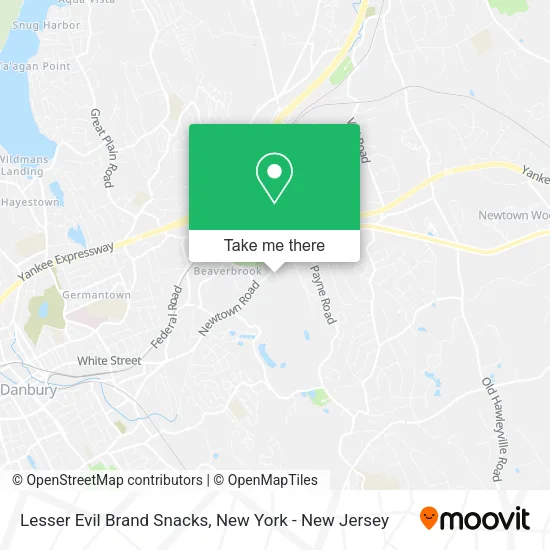 Mapa de Lesser Evil Brand Snacks