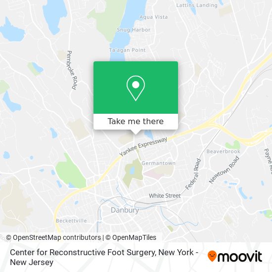 Mapa de Center for Reconstructive Foot Surgery