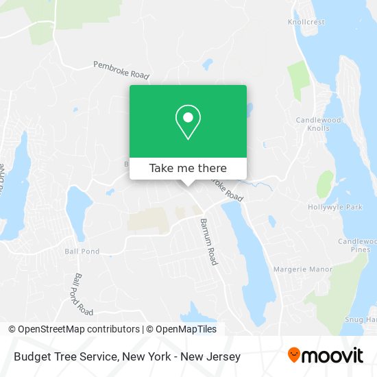 Budget Tree Service map