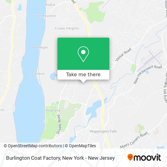 Burlington Coat Factory map