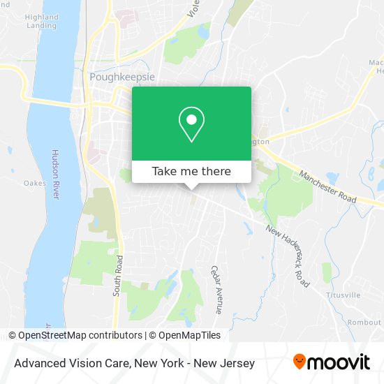 Advanced Vision Care map