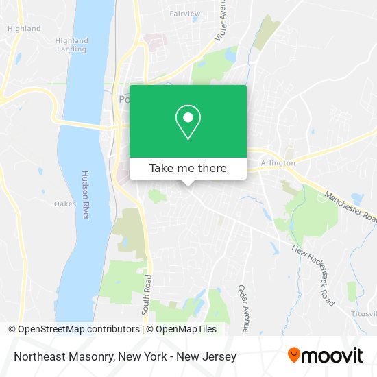 Northeast Masonry map